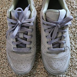 Adidas Women's Forum Bold Suede Originals Shoes Grey